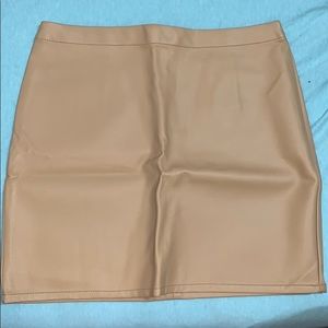 Nude fashion skirt